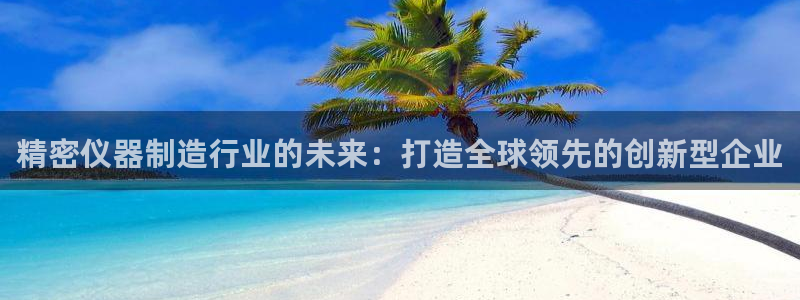 电子爆分cq9火神：精密仪器制造行业的未来：打造全球领先的创