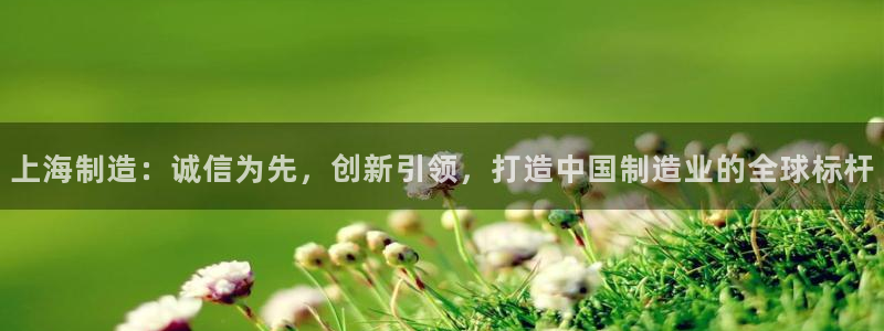 CQ9有什么好玩电子：上海制造：诚信为先，创新引领，打造中国