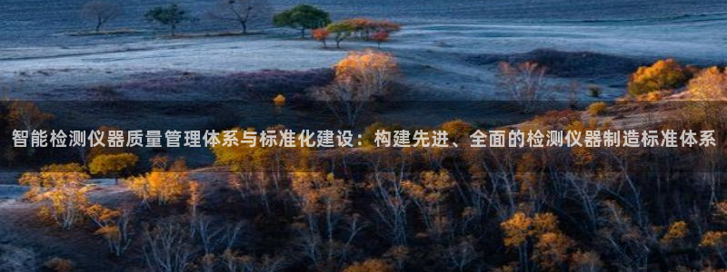 电子宙斯CQ9：智能检测仪器质量管理体系与标准化建设：构建先