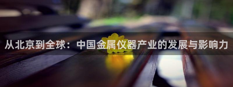 cq9电子雷神之锤：从北京到全球：中国金属仪器产业的发展与影