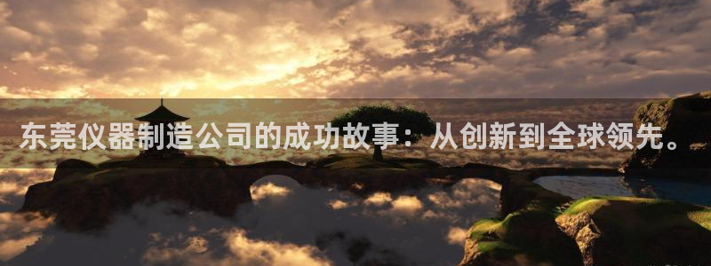 直式蹦迪CQ9电子：东莞仪器制造公司的成功故事：从创新到全球