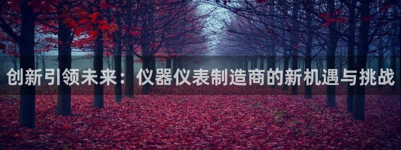 CQ9电子更多游戏：创新引领未来：仪器仪表制造商的新机遇与挑