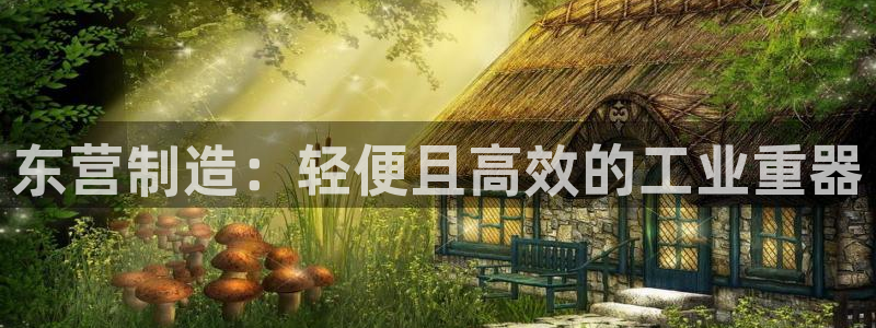 cq9电子专用平台：东营制造：轻便且高效的工业重器