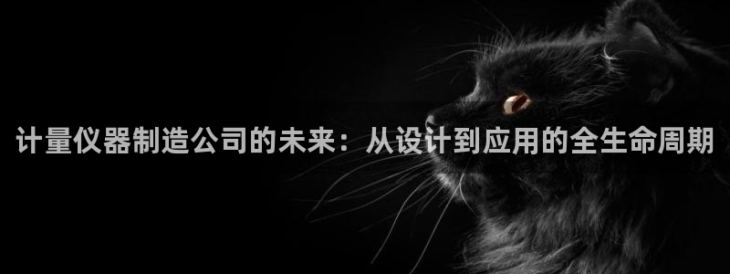 CQ9电子满cf66：计量仪器制造公司的未来：从设计到应用的